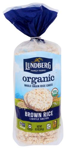 Lundberg Rice Cake Brown Ls Organic - 8.5 Oz (6 Units)