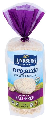 Lundberg Rice Cake Brown Sf Organic - 8.5 Oz (6 Units)