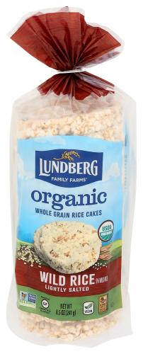 Lundberg Rice Cake Wild Rice Organic - 8.5 Oz (6 Units)