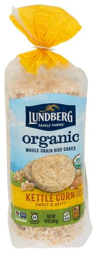 Lundberg Rice Cake Kettle Crn Organic - 10 Oz (6 Units)