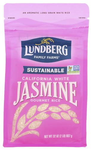 Lundberg Rice Whte Jasmine Gf - 32 Oz (6 Units)