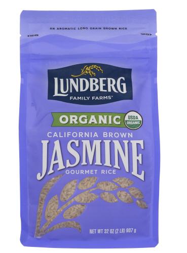 Lundberg Rice Brown Jasmine Organic - 32 Oz (6 Units)