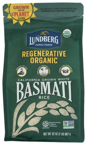 Lundberg Rice White Basmati Regn Og - 32 Oz (6 Units)
