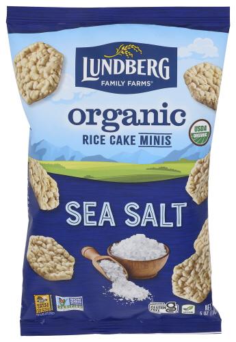 Lundberg Rice Cakes Mini Sslt Organic - 5 Oz (6 Units)