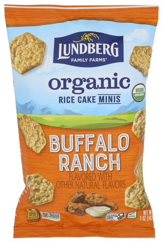 Lundberg Rice Cakes Bufal Mni Organic - 5 Oz (6 Units)