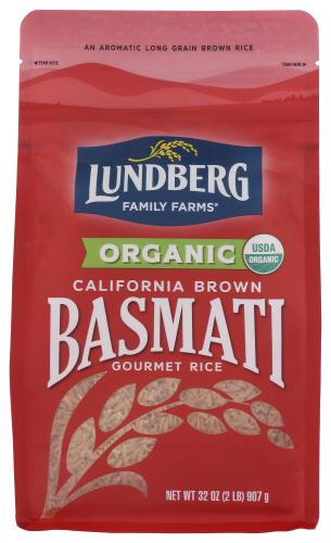 Lundberg Rice Brown Basmati Organic - 32 Oz (6 Units)