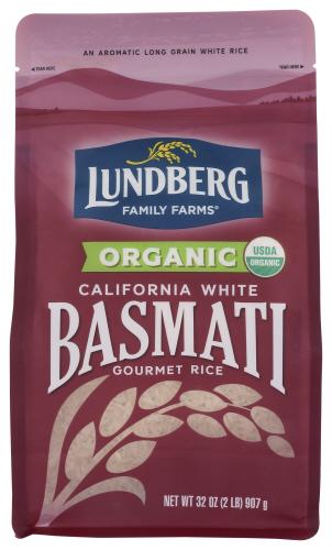 Lundberg Rice Whte Basmati Ca Organic - 32 Oz (6 Units)