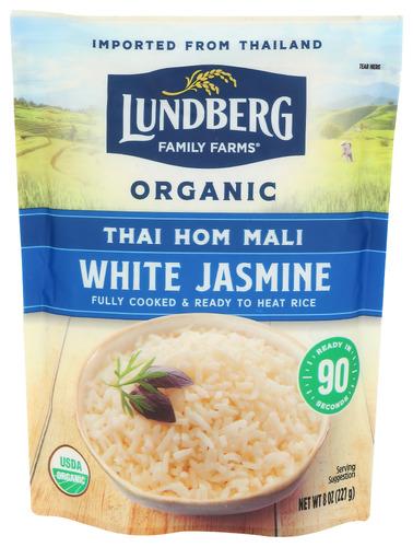 Lundberg Rice Jasmine Rth Rgn - 8 Oz (6 Units)