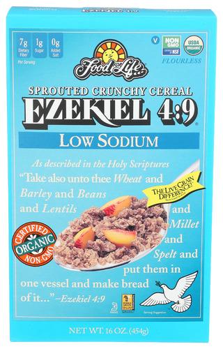 Food For Life Cereal Sprouted Crunchy Organic - 16 Oz (6 Units)