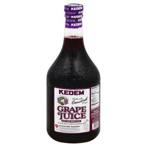 Kedem Juice Grape Concord - 50.7 Fo (8 Units)
