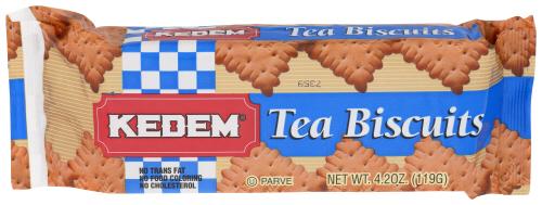 Kedem Tea Biscuit Plain - 4.2 Oz (24 Units)