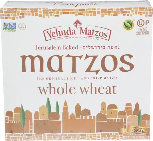 Yehuda Matzo Thin Daily Whl Wheat - 10.5 Oz (6 Units)