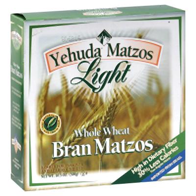 Yehuda Matzo Whlwht Lite Bran - 10.5 Oz (24 Units)
