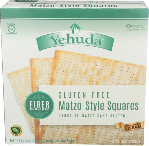 Yehuda Matzo Style Sq Fiber E - 10.5 Oz (12 Units)