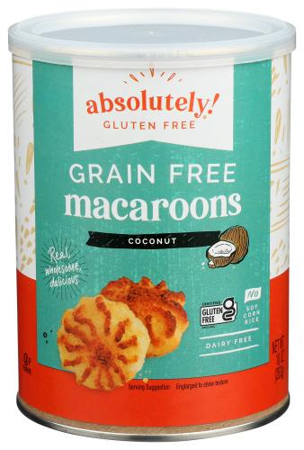 Absolutely Gluten Free Macaroon Coconut Absoltly - 10 Oz (6 Units)