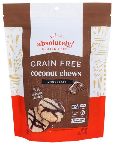 Absolutely Gluten Free Chews Cocont W Cocoa Nibs - 5 Oz (12 Units)