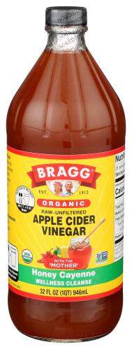 Bragg Vinegar Appl Cidr Cleanse - 32 Oz (12 Units)