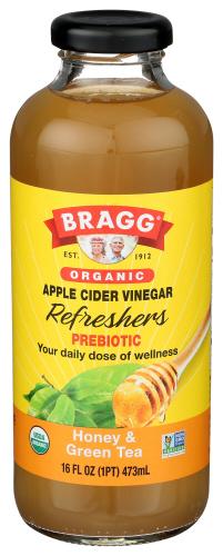 Bragg Bev Apple Cider Vngr&Honey Organic - 16 Fo (12 Units)