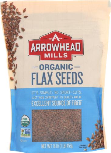 Arrowhead Mills Seed Flax Organic - 16 Oz (6 Units)