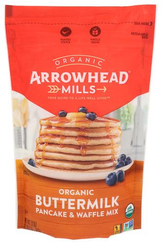 Arrowhead Mills Mix Pancake Bttrmilk Organic - 22 Oz (6 Units)