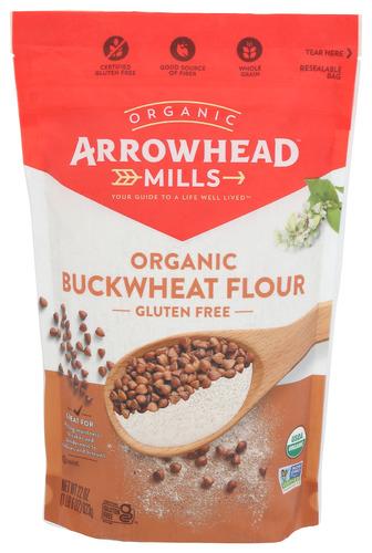 Arrowhead Mills Flour Buckwheat Organic - 22 Oz (6 Units)