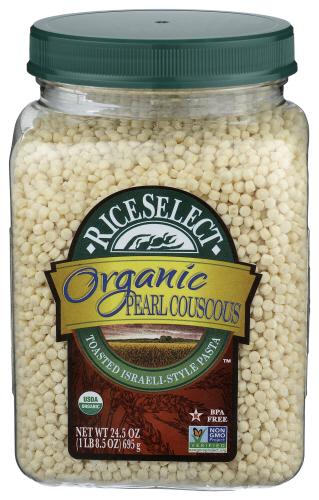 Riceselect Couscous Pearl Plain Organic - 24.5 Oz (4 Units)