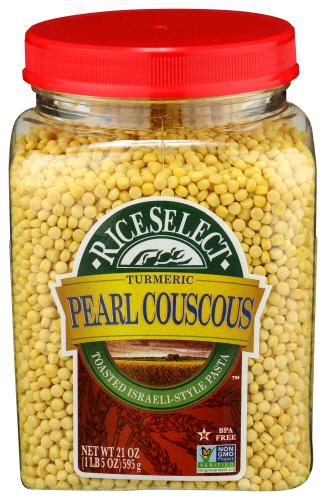 Riceselect Couscous Pearl Turmeric - 21 Oz (4 Units)