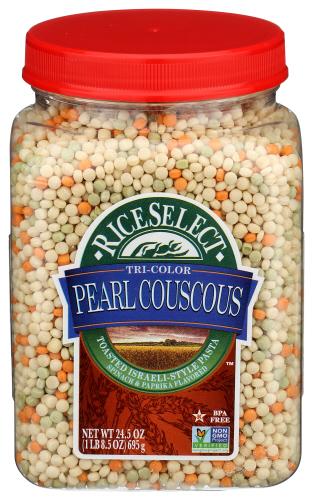 Riceselect Couscous Pearl Tri Color - 24.5 Oz (4 Units)