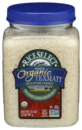 Riceselect Rice White Jar Organic - 32 Oz (4 Units)
