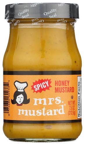 Mr Mustard Mustard Spicy Honey - 7.5 Oz (6 Units)
