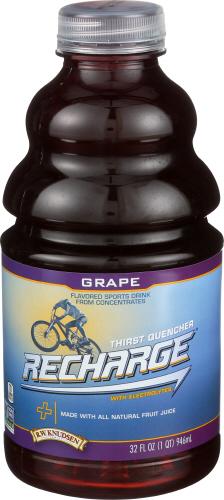 Knudsen Juice Rechrg Grape Pet - 32 Fo (6 Units)