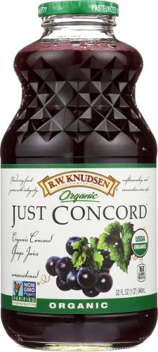 Knudsen Juice Just Grape Concrd - 32 Fo (6 Units)