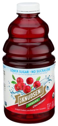 Knudsen Juice Cranberry Ls Organic - 48 Fo (8 Units)