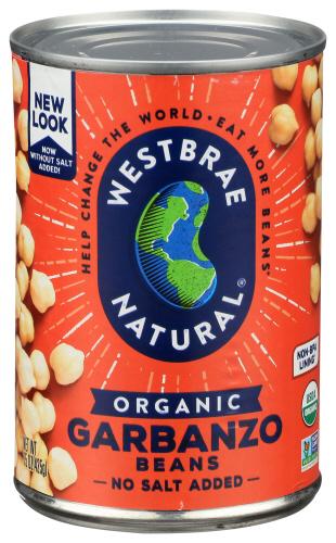 Westbrae Bean Garbanzo Organic - 15 Oz (12 Units)