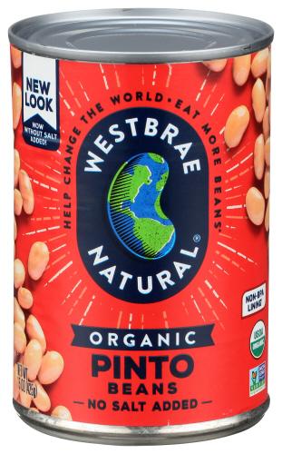Westbrae Bean Pinto Ff Organic - 15 Oz (12 Units)