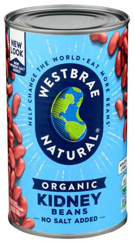 Westbrae Bean Kidney Organic - 25 Oz (12 Units)