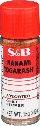 S & B Ssnng Chili Pepper Nanami - 0.52 Oz (10 Units)