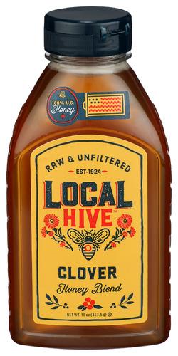 Local Hive Honey Clover Raw - 16 Oz (6 Units)