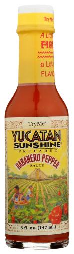 Try Me Sauce Yucatan Sunshine - 5 Oz (6 Units)