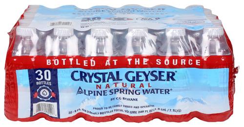 Crystal Geyser Alpine Spring Water Spring 30Pk 8Oz - 240 Fo (1 Units)