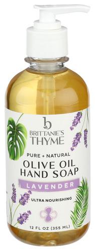 Brittanies Thyme Soap Hand Lavender - 12 Fo (3 Units)
