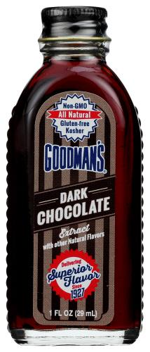 Goodmans Extract Chocolate Dark - 1 Fo (6 Units)