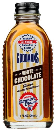 Goodmans Flavor Chocolate White - 1 Fo (6 Units)