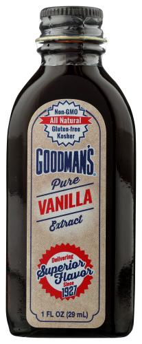 Goodmans Extract Vanilla Pure - 1 Fo (6 Units)