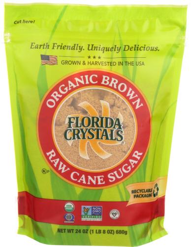 Florida Crystals Sugar Brown Organic - 24 Oz (6 Units)