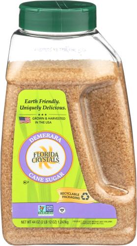 Florida Crystals Sugar Cane Jug Demerara - 44 Oz (6 Units)