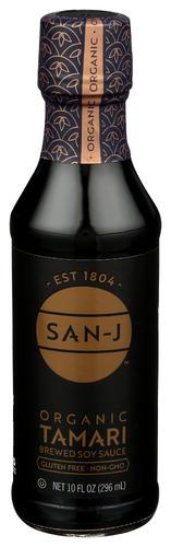 San J Sauce Soy Tamari Gfwf Gld Organic - 10 Oz (6 Units)