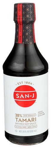 San J Sauce Soy Tamari Ls - 20 Oz (6 Units)