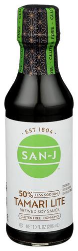 San J Sauce Soy Tamari Lite Gf - 10 Oz (6 Units)