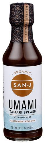 San J Splash Umami Tamari - 10 Oz (6 Units)